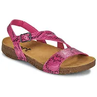 Art pour femme. 11045S1O8003_043 Sandales en cuir 1045S I Breathe rose (37), Plat, Boucle, Casuel