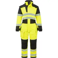 Portwest Combinaison D'hiver + Pluie Pw3 Fr Modaflame Hv - Taille L - Jaune/noir -