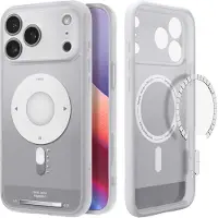 Spigen Coque Ultra Hybrid MagSafe Apple iPhone 17 Pro Max - Clear Silver