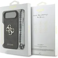 GUESS 4g Strap 4g Classic Logo Iphone Air Phone Case Noir