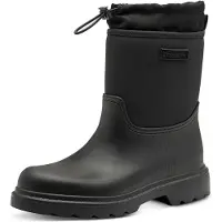 Tamaris Bottes en caoutchouc noir