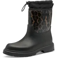 Tamaris Bottes en caoutchouc chocolat / umbra / noir
