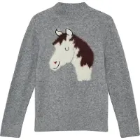s.Oliver Pull-over chocolat / gris chiné / noir / blanc cassé