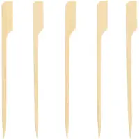 Papstar 250 Fingerfood - Spiesse "pure" 12 cm "Golf" (250x)
