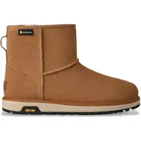 Ugg pour homme. 1171150 Bottes en cuir Classic Mini GTX marron (43), Plat, Aucun, Casuel