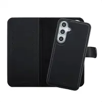 Selencia Étui portefeuille amovible Olyn avec MagSafe pour Samsung Galaxy S24 FE - Noir