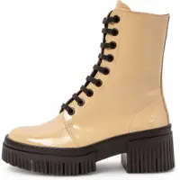Art pour femme. 1137514KH003_082 Bottines en cuir 1375 York beige (38), 3 à 5 cm, Fermeture éclair, Casuel