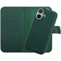 Selencia Étui portefeuille amovible Olyn avec MagSafe Apple iPhone 17 - Vert