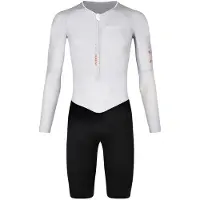 Bioracer Speedwear Tt Long Sleeve Race Suit Blanc L Homme