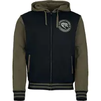 Harry Potter Sweat-shirt zippé à capuche de - Serpentard - S - M - pour Homme - multicolore - Taille S