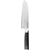 KitchenAid Santocutter 18cm, acier au carbone japonais de haute qualité - manchon inclus - KitchenAid