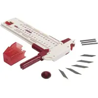 Rayher Hobby Materialen Coupeuse de cercle avec 5 lames de rechange (Lame de rechange)