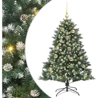 vidaXL Arbre de Noël artificiel vert 150 cm