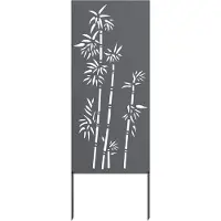 vidaXL Écran de confidentialité de jardin Anthracite 50 x 140 cm