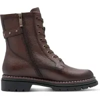 Tamaris Bottines à lacets brun foncé