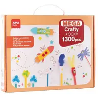 APLI Kit De Loisirs Créatifs Avec 1300 Accessoires