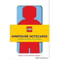 Chronicle Books Cartes en forme de minifigurine: 12 cartes découpées et enveloppes