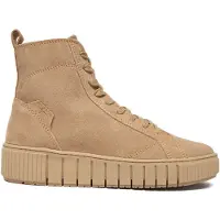 Tamaris Bottines à lacets beige foncé