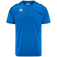 Kappa Gianto Short Sleeve T-shirt Bleu 10 Years Enfants