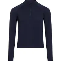 Icebreaker - Première couche en laine de mérinos - K Merino 260 Oasis LS Half Zip Midnight Navy en Laine - Taille Enfant 164