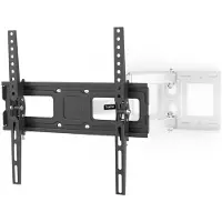 Hama Support TV mural, pivotable, télescopique, 165 cm (65"), jusq. 35 kg