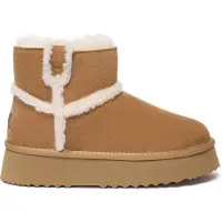 EVER AU Boots 'Barren' marron châtaigne