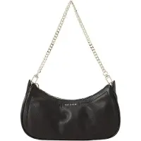 Ted Baker Cuir sac à épaule bandoulière sac à épaule Laarna Webbing Leather Shoulder Bag Black noir