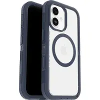 Otterbox Defender Pro XT iPhone 17 Back Cover avec Aimant MagSafe Transparent Bord Bleu