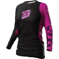 Shot Race Gear Shelly 2.0 Long Sleeve Jersey Noir,Rose S Homme