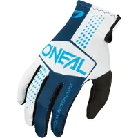 O'Neal Matrix Split Bleu Blanc Gants de Motocross Taille S