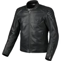 Sonstiges Veste de moto en cuir perforée Macna Lance 2.0, noire, taille 54