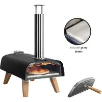 Boska Pizza Oven Pro Pellet - Fours à pizza - Four à pizza d'extérieur - Pour pizza et pain - Pierre à pizza incluse