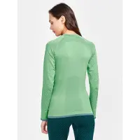 Craft Adv Warm Intensity Long Sleeve Base Layer Vert M Femme