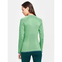 Craft Adv Warm Intensity Long Sleeve Base Layer Vert XL Femme