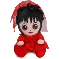 Kidrobot Peluche collectionner sous licence officielle du film Beetlejuice de Kidrobot - Peluche Phunny de 7,5 pouces Lydia Deetz en robe de mari e rouge