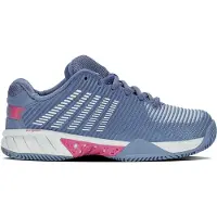 K-Swiss Chaussures de Tennis K-Swiss Women Hypercourt Express 2 HB Infinity Blue Blush Carmine Rose-Taille 38