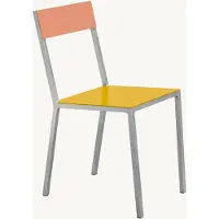 Valerie Objects Alu Chaise Muller Van Severen Yellow Pink