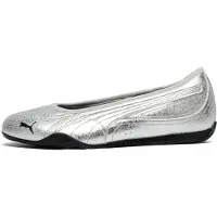 Puma Catch Soleil Metallic Whisper Ballet Pumps Argenté EU 41 Femme