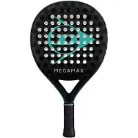 Dunlop - d pdl megamax - Raquette de padel hommes - Noir-Multicolore