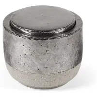 Serax Bougies Parfumées par Piet Boon Smoked Jasmine (Silver) | Saffron - Jasmine - Sandalwood | Small