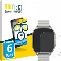 BROTECT Protection Clair, Film de protection pour smartwatch, Transparent