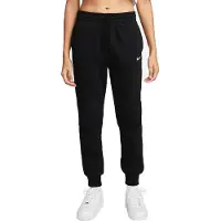Nike Pantalon de survêtement taille mi-haute Phoenix Fleece pour femme - Noir | Taille XXL (FR 54-56)
