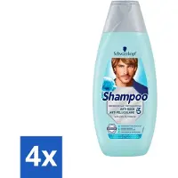 Schwarzkopf - Shampooing anti-pelliculaire - Anti-pelliculaire et anti-démangeaisons - 400 ml - Lot avantageux - 4 pièces