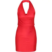 Faina Robe de cocktail rouge