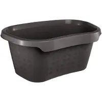 Keeeper Bac à linge tilda eco, 30,5 litres, bleu ciel Matériau : PP/granulés, forme ergonomique (30.50 l)