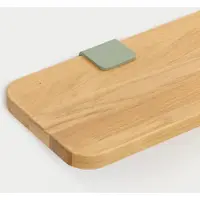 TIPTOE Solid Oak Étagère Murale Eucalyptus Grey | 60x20cm