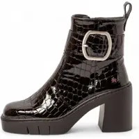 Art pour femme. 119791201003_001 Bottines en cuir 1979 Berna noir (36), 5 à 8 cm, Fermeture éclair, Casuel