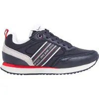 Pepe Jeans Dublin Half B Trainers Bleu EU 35 Garçon
