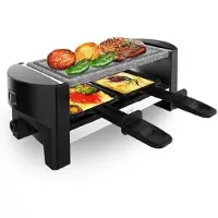 Cecotec Raclette et grill 3200 Pocket, revêtement AllStone