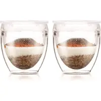 Bodum Ensemble de Verres en Plastique Transparent Bodum (2 Unités)